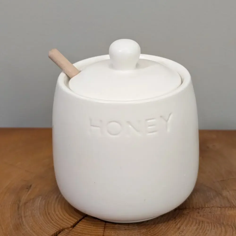 Bushwick Kitchen Honey Pot Cream Ivory Country Cottage Minimalist Classic